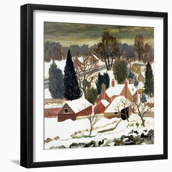 First Fall, Kent-Eric Hains-Framed Giclee Print