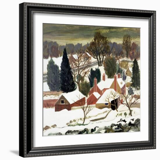 First Fall, Kent-Eric Hains-Framed Giclee Print