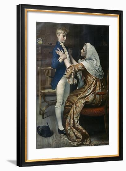 First Farewell-null-Framed Giclee Print