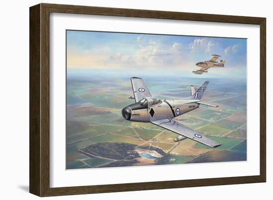 First Flight - Temora-John Bradley-Framed Giclee Print