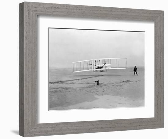 First Flight-null-Framed Giclee Print