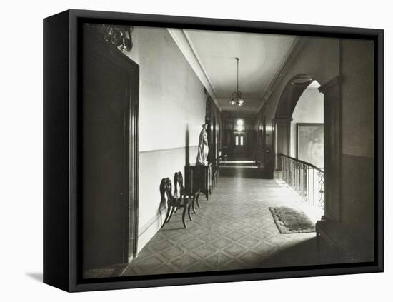 First Floor Corridor, Bethlem Royal Hospital, London, 1926-null-Framed Premier Image Canvas