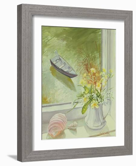 First Flowers and Shells-Timothy Easton-Framed Giclee Print