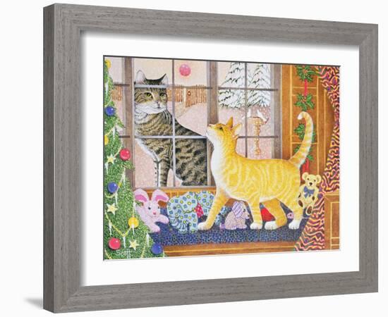 First Footing-Pat Scott-Framed Giclee Print