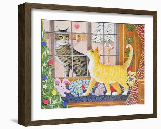 First Footing-Pat Scott-Framed Giclee Print