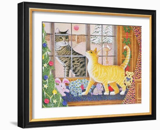 First Footing-Pat Scott-Framed Giclee Print