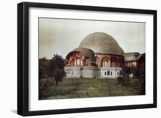 First Goetheanum, Front (Sout) View, Dornach, Switzerland, 1922-null-Framed Giclee Print