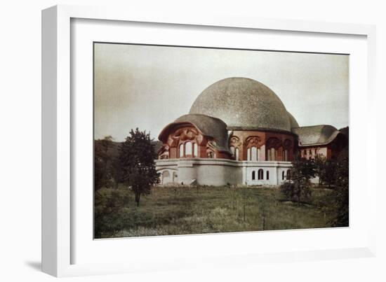 First Goetheanum, Front (Sout) View, Dornach, Switzerland, 1922-null-Framed Giclee Print