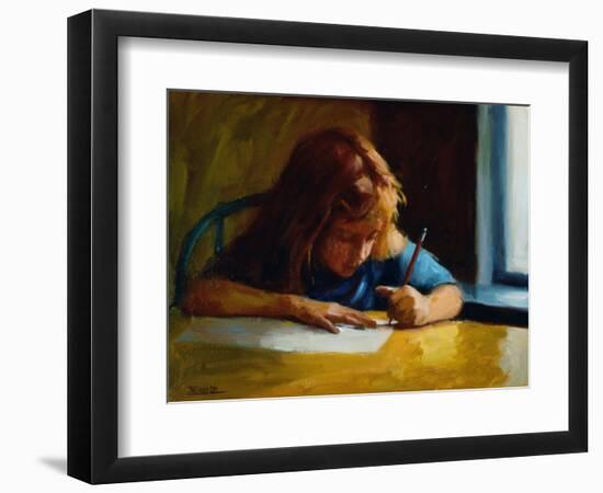 First Grade-Pam Ingalls-Framed Giclee Print