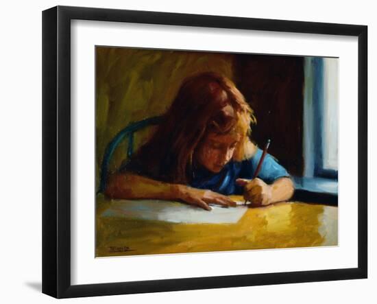 First Grade-Pam Ingalls-Framed Giclee Print