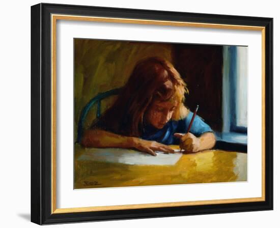 First Grade-Pam Ingalls-Framed Giclee Print