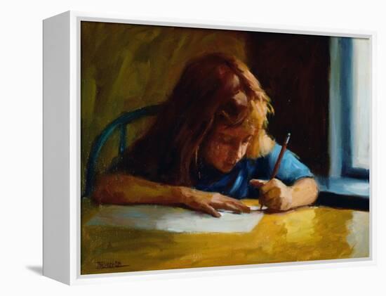 First Grade-Pam Ingalls-Framed Premier Image Canvas