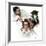 "First Haircut", August 10,1918-Norman Rockwell-Framed Giclee Print