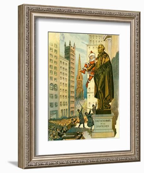 First in the Hearts of His Countrymen-null-Framed Art Print