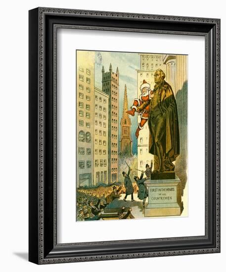 First in the Hearts of His Countrymen-null-Framed Art Print