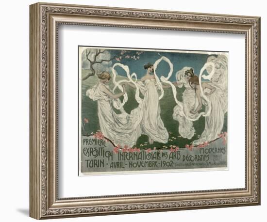 First International Modern Decorative Art Exhibition in Turin', April-November 1902-null-Framed Giclee Print