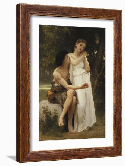 First Jewellery; Premier Bijoux, 1891-William Adolphe Bouguereau-Framed Giclee Print