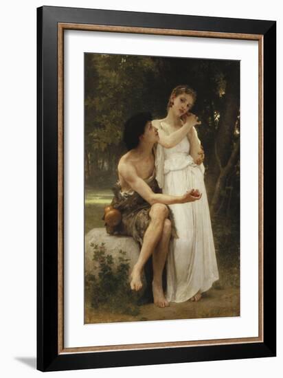 First Jewellery; Premier Bijoux, 1891-William Adolphe Bouguereau-Framed Giclee Print