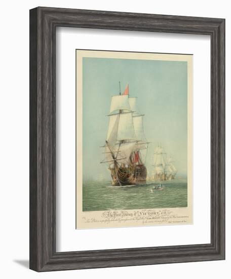 First Journey of Victory-null-Framed Art Print