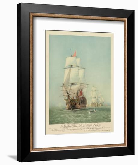 First Journey of Victory-null-Framed Art Print