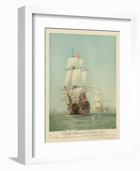 First Journey of Victory-null-Framed Art Print