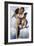 First Kiss-William Adolphe Bouguereau-Framed Art Print