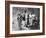 First Lady Eleanor Roosevelt Visits a Camp Tera for Unemployed Women Near Bear Mountain, NY-null-Framed Photo