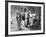 First Lady Eleanor Roosevelt Visits a Camp Tera for Unemployed Women Near Bear Mountain, NY-null-Framed Photo