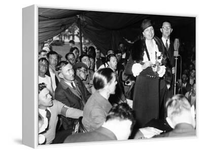 First Lady Eleanor Roosevelt Visits Indigent Remnant of Bonus Army