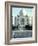 First Lady Jackie Kennedy Standing by Reflecting Pool in Front of Taj Mahal During Visit to India-Art Rickerby-Framed Photographic Print