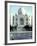 First Lady Jackie Kennedy Standing by Reflecting Pool in Front of Taj Mahal During Visit to India-Art Rickerby-Framed Photographic Print