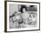 First Lady Jacqueline Kennedy with American Heart Association Heart Fund Twins-null-Framed Photo