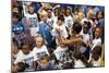 First Lady Michelle Obama Greets Children at Naval Air Station Oceana Summer Camp-null-Mounted Premium Photographic Print