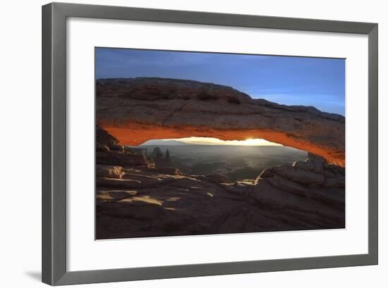 First Light On Mesa Arch, Canyonlands, Utah-Steve Gadomski-Framed Photographic Print