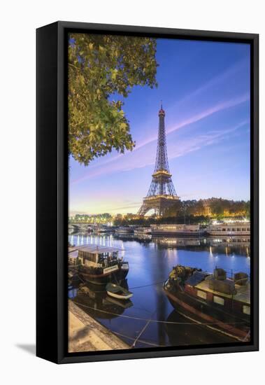 First light on Paris-Philippe Manguin-Framed Premier Image Canvas