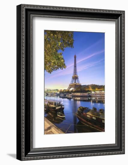 First light on Paris-Philippe Manguin-Framed Photographic Print