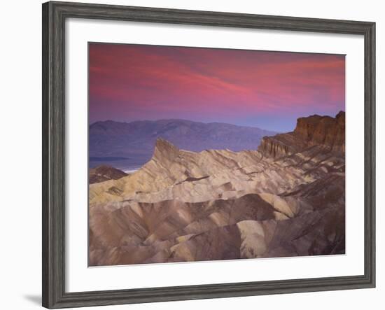 First Light on Zabriskie Point, Death Valley National Park, California, USA-Darrell Gulin-Framed Photographic Print