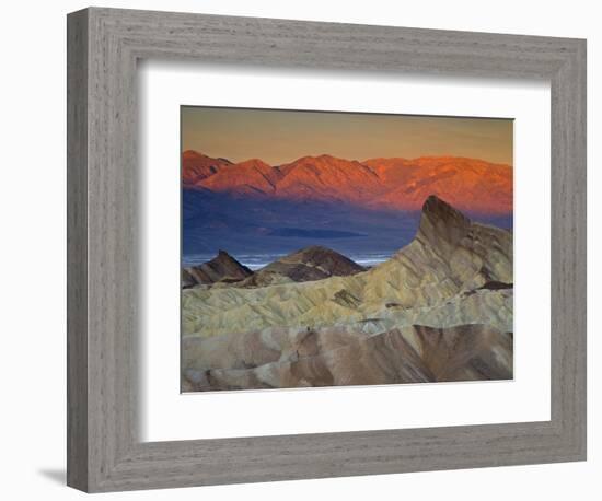 First Light on Zabriskie Point, Death Valley National Park, California, USA-Darrell Gulin-Framed Photographic Print