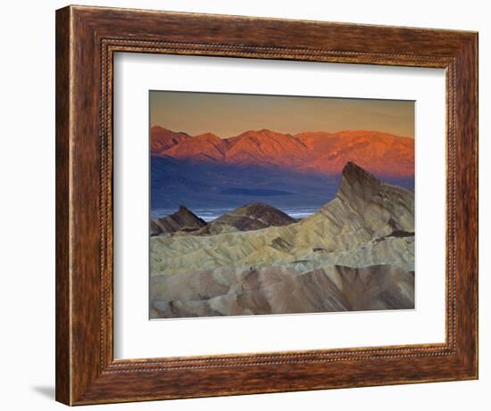 First Light on Zabriskie Point, Death Valley National Park, California, USA-Darrell Gulin-Framed Photographic Print