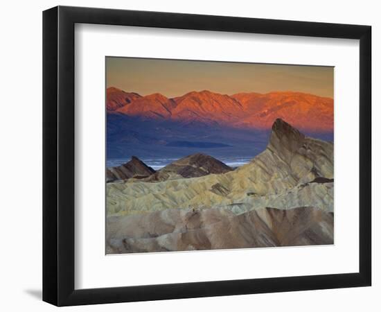 First Light on Zabriskie Point, Death Valley National Park, California, USA-Darrell Gulin-Framed Photographic Print