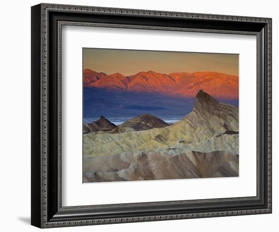 First Light on Zabriskie Point, Death Valley National Park, California, USA-Darrell Gulin-Framed Photographic Print