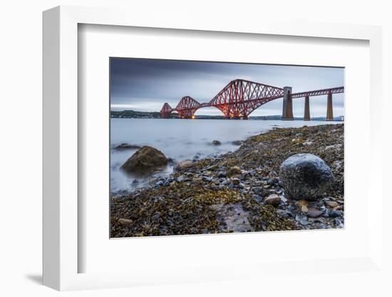 First Light over the Forth Rail Bridge, UNESCO World Heritage Site, and the Firth of Forth-Andrew Sproule-Framed Photographic Print