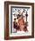 "First Long Suit," Saturday Evening Post Cover, September 18, 1937-Joseph Christian Leyendecker-Framed Giclee Print