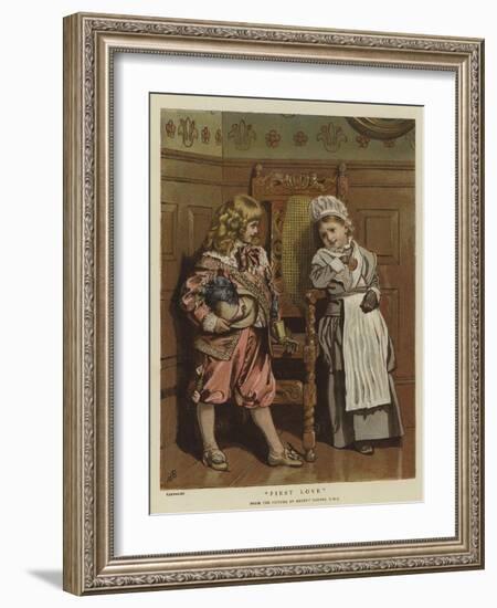 First Love-Robert Barnes-Framed Giclee Print