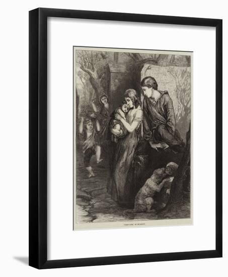 First Love-William Mulready-Framed Giclee Print