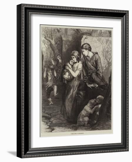 First Love-William Mulready-Framed Giclee Print