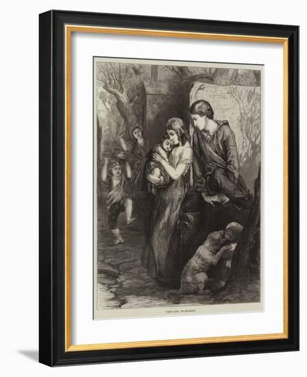 First Love-William Mulready-Framed Giclee Print