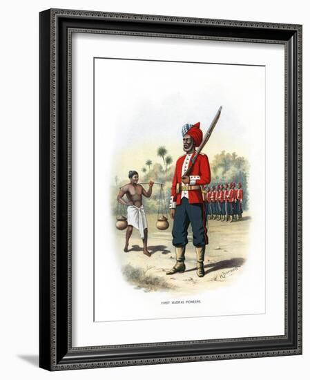 First Madras Pioneers, C1890-H Bunnett-Framed Giclee Print