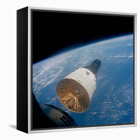 First Manned Space Rendezvous-null-Framed Stretched Canvas