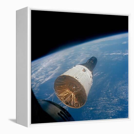 First Manned Space Rendezvous-null-Framed Stretched Canvas